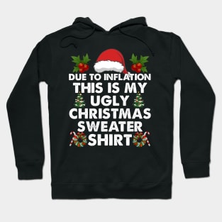 Vintage Due To Inflation Christmas Sweater Xmas Men Women Hoodie